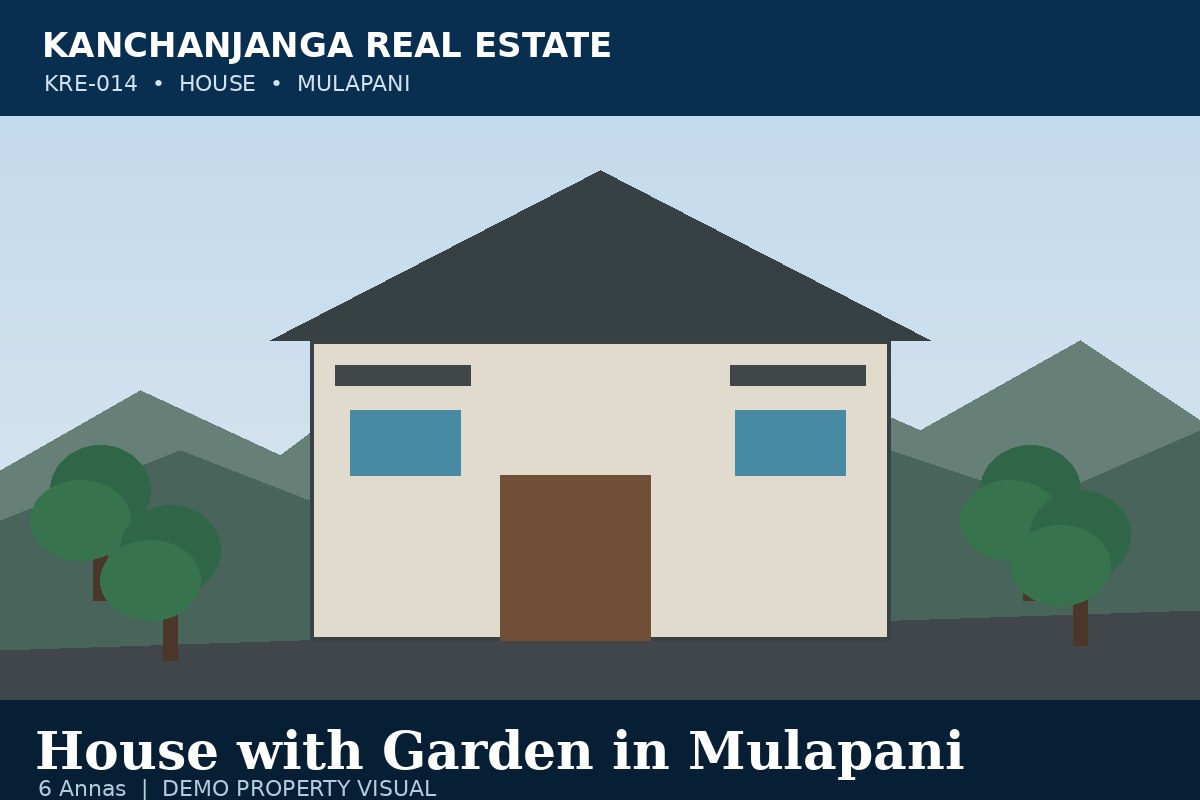 House with Garden in Mulapani
